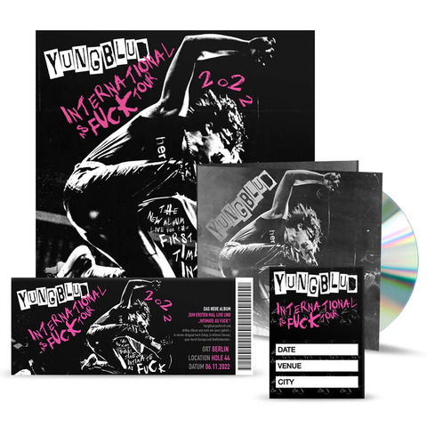 YUNGBLUD von Yungblud - I.A.F. TOUR EXCLUSIVE CD + TICKET BERLIN jetzt im Yungblud Store