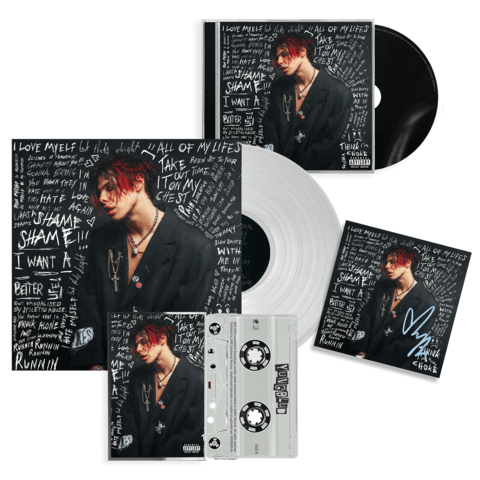 YUNGBLUD by Yungblud - Deluxe Vinyl + Deluxe CD + Deluxe Cassette + Signed Card - shop now at Yungblud store