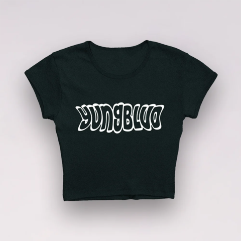 WARPED LOGO "BABY TEE" by Yungblud - Cropped T-Shirt - shop now at Yungblud store